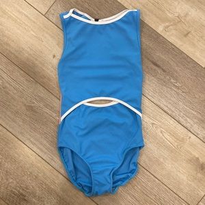 Five Dancewear blue dance leotard